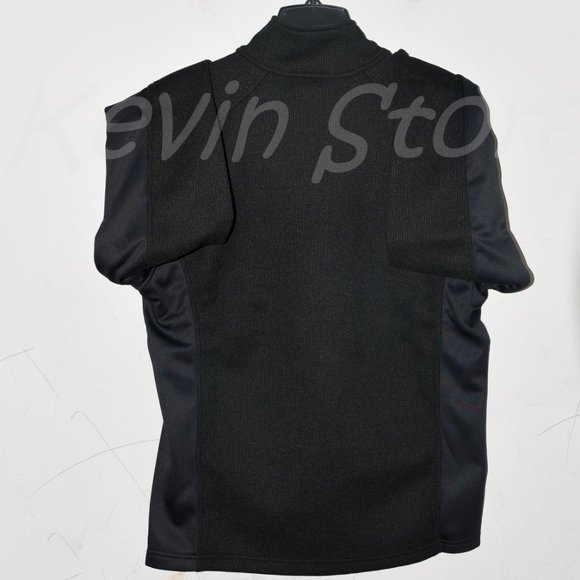 BLACK NWT Spyder Men’s Half (1/2) Zip‎ Jacket - Picture 6 of 8